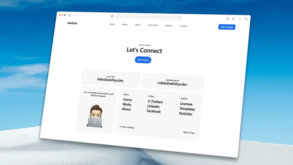 Lovable Template for Portfolio