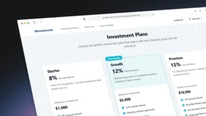 Lovable Template for Investment Platform – Remix Project
