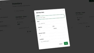 Lovable Construction Supplier CRM Template