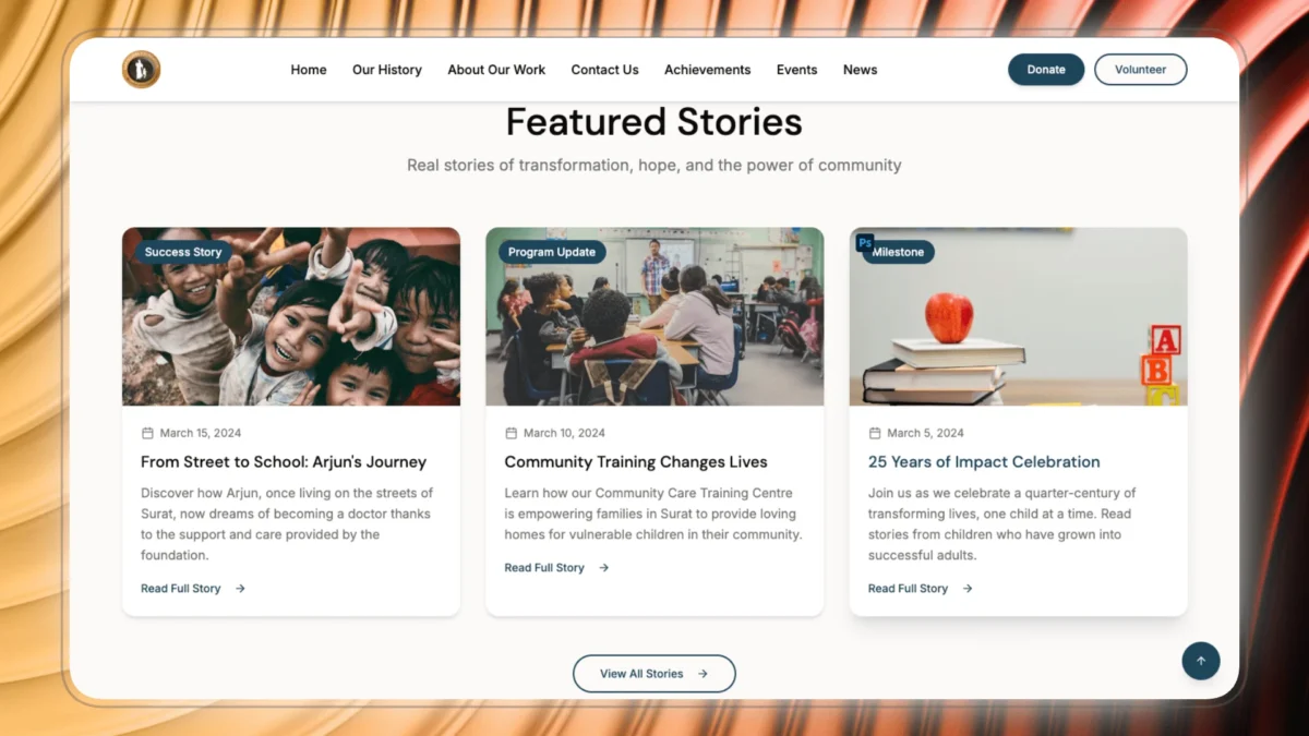 Free Lovable Template for NGO / Foundation