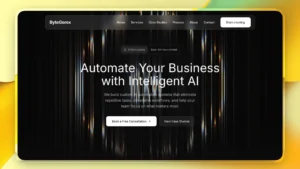 Lovable Template for AI Automation Agency Landing Page