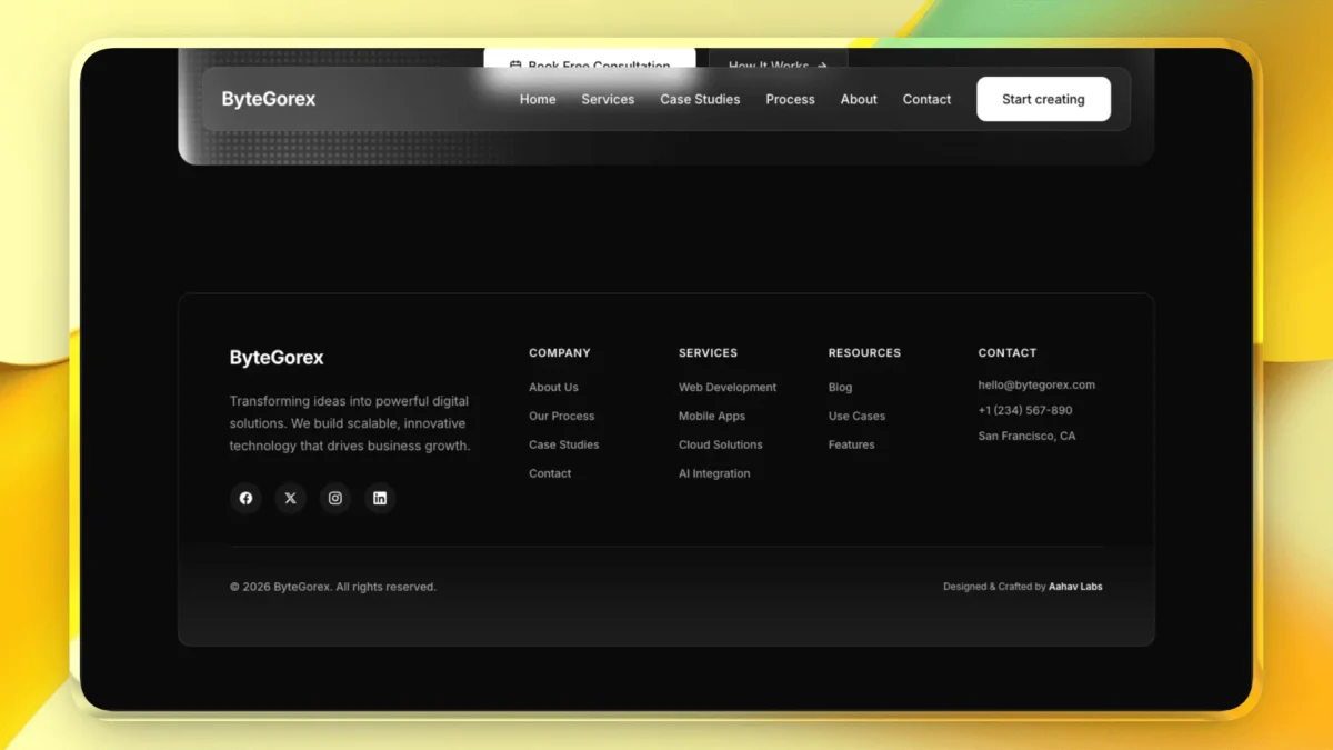 Lovable Template for AI Automation Agency Landing Page