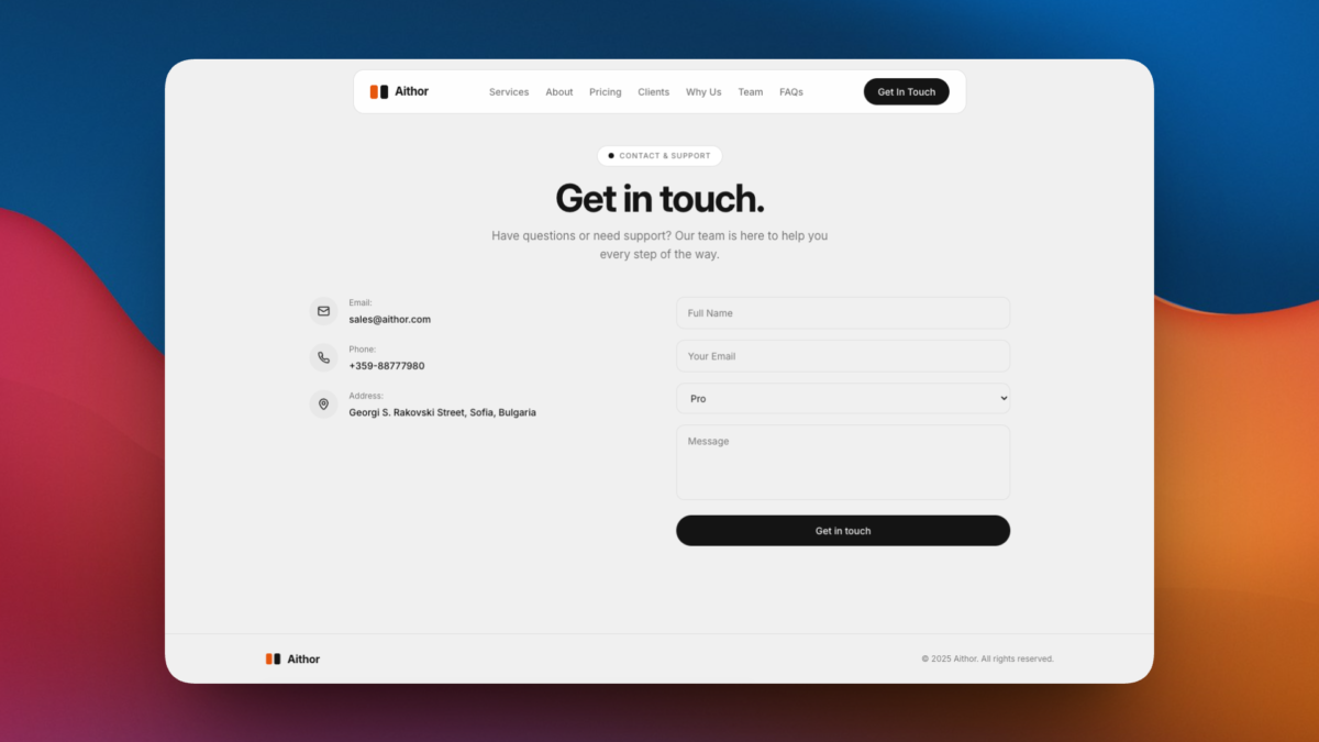 Lovable Template for AI SaaS Website