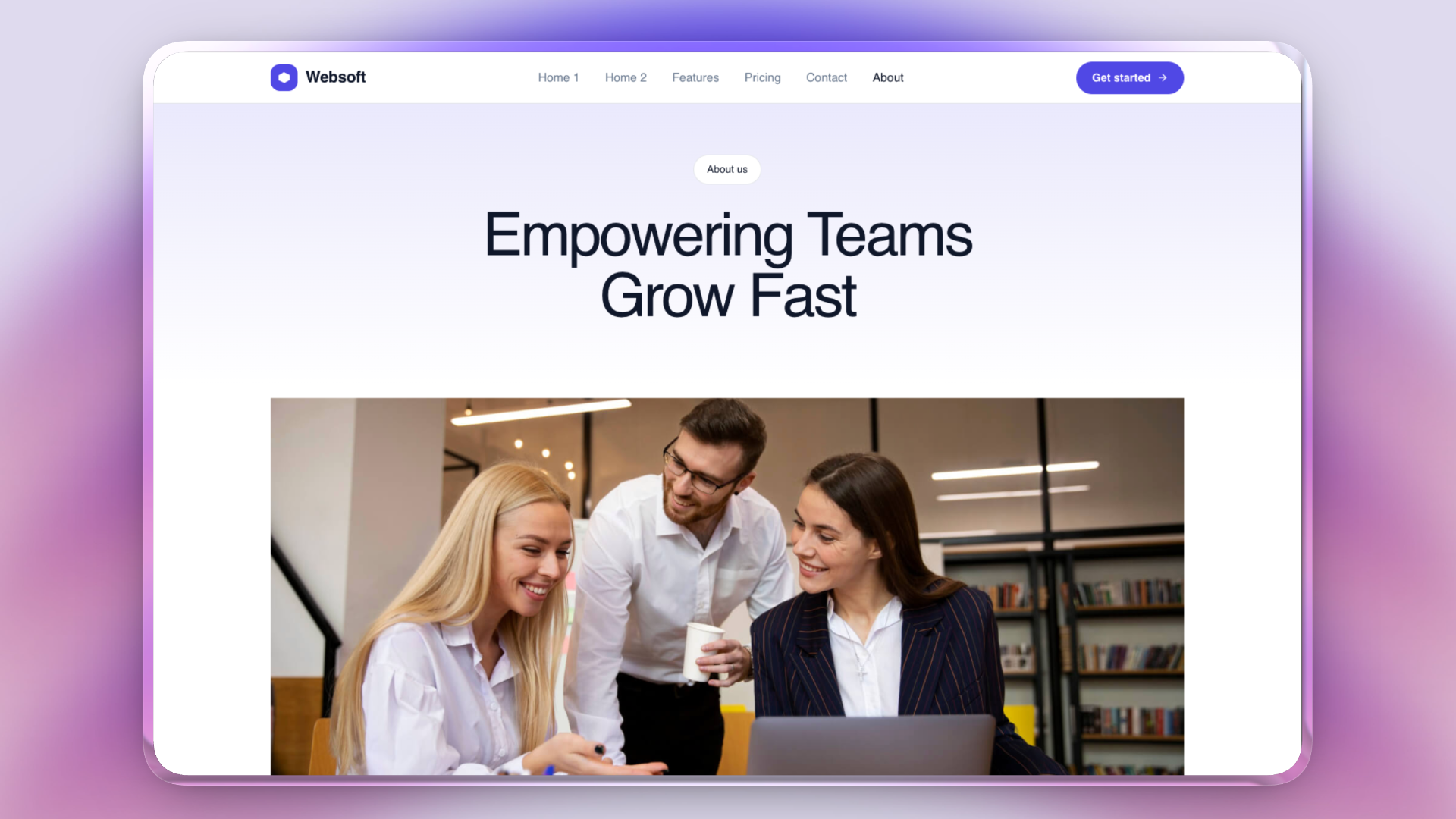 Lovable Template for Business SaaS Landing Page