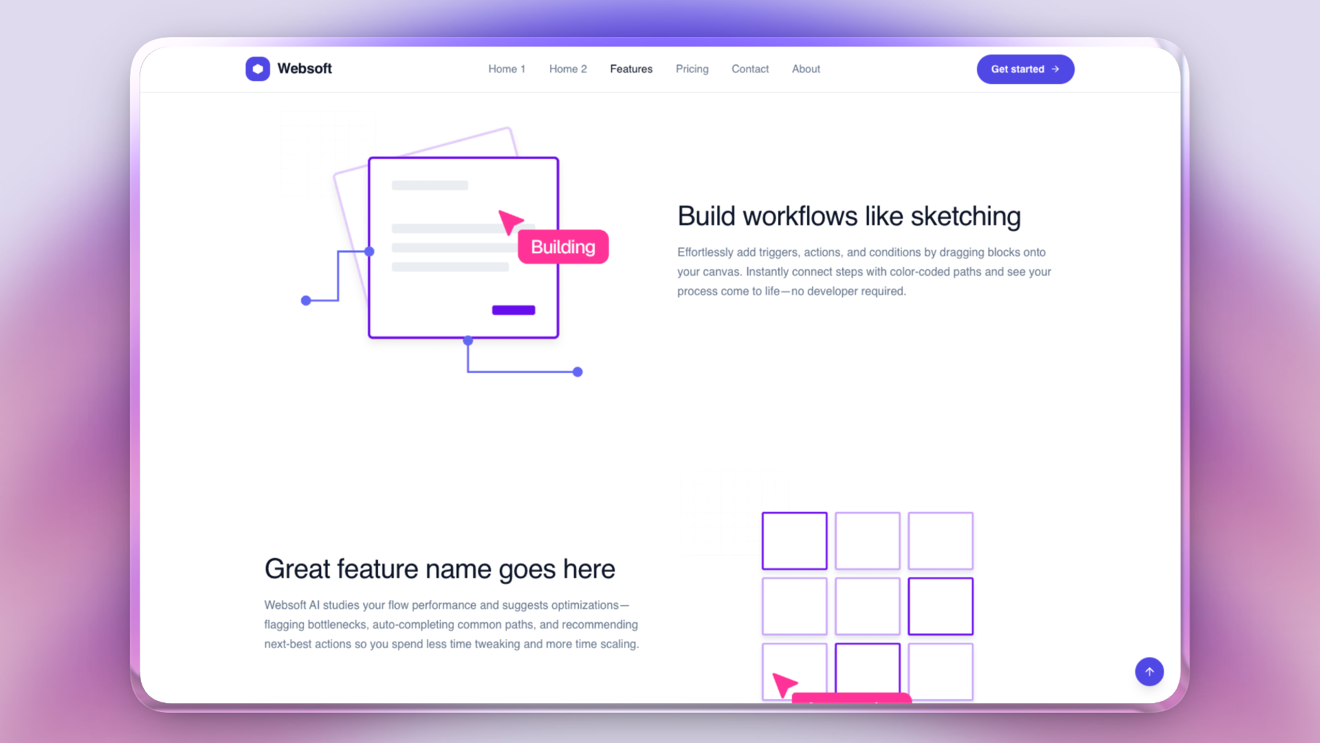 Lovable Template for Business SaaS Landing Page