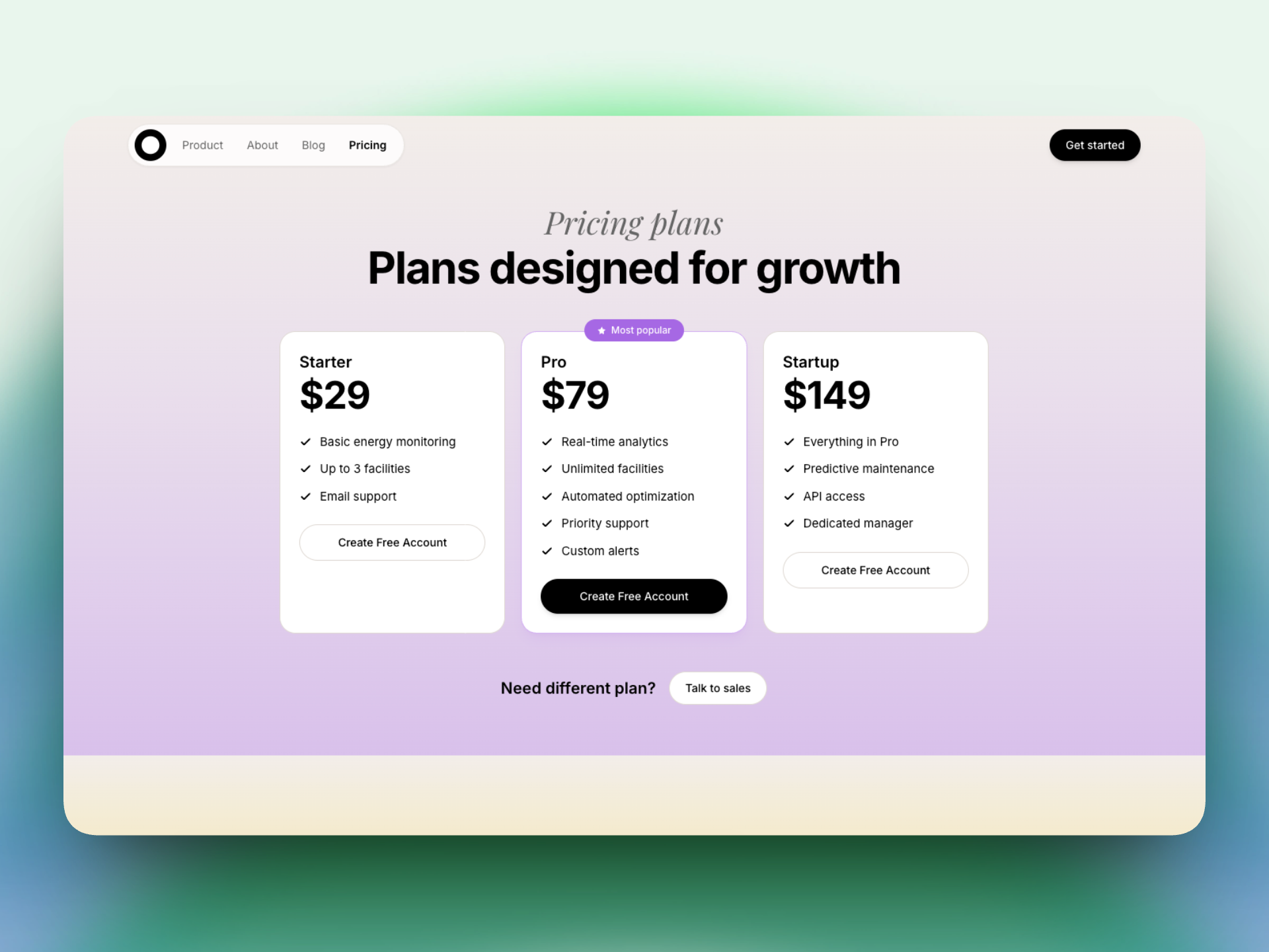 Lovable Template for Modern Agency Website - Home Page Overview