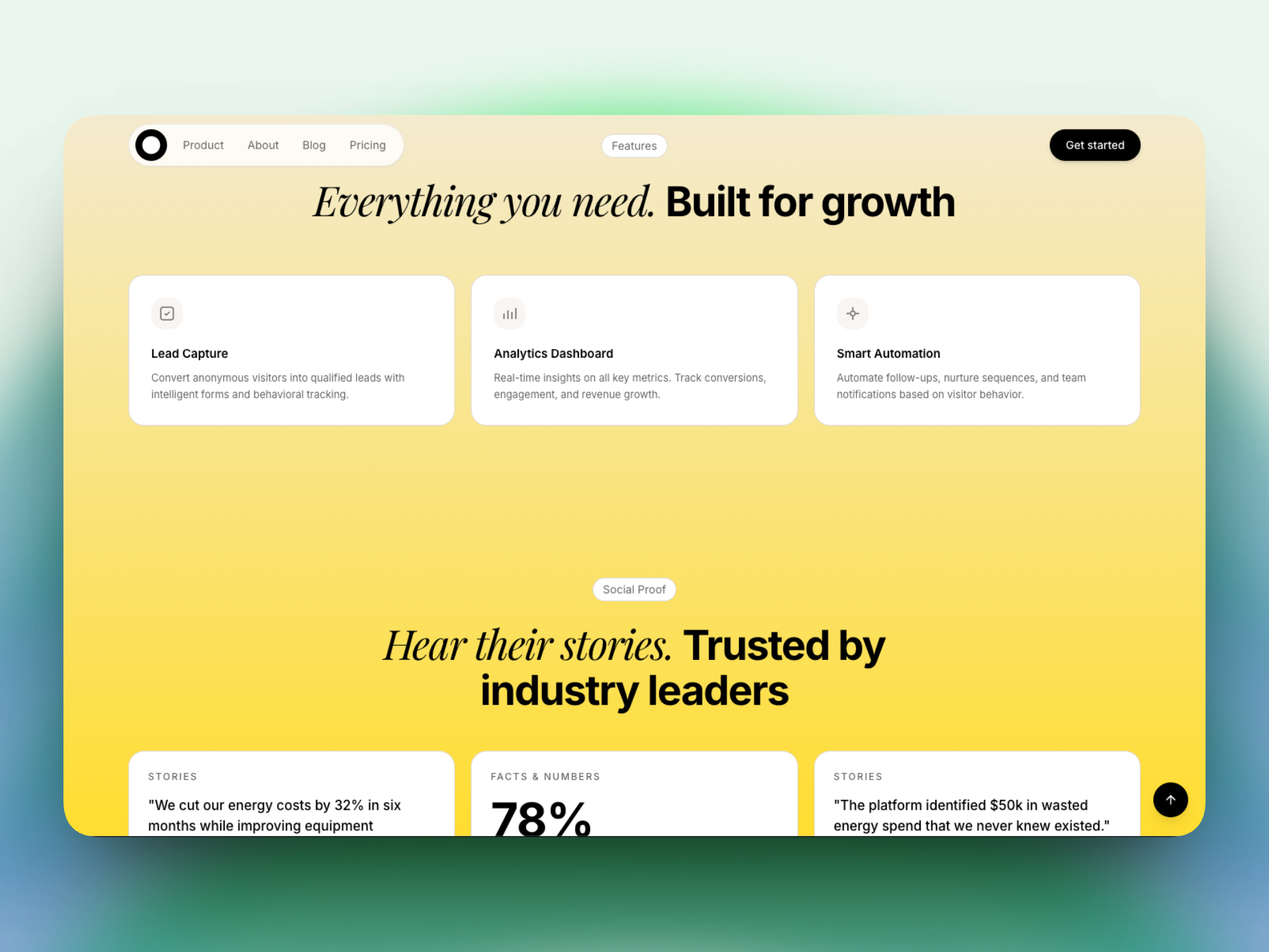 Lovable Template for Modern Agency Website