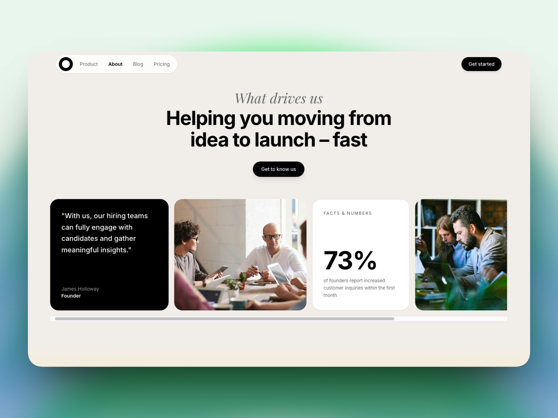 Lovable Template for Modern Agency Website